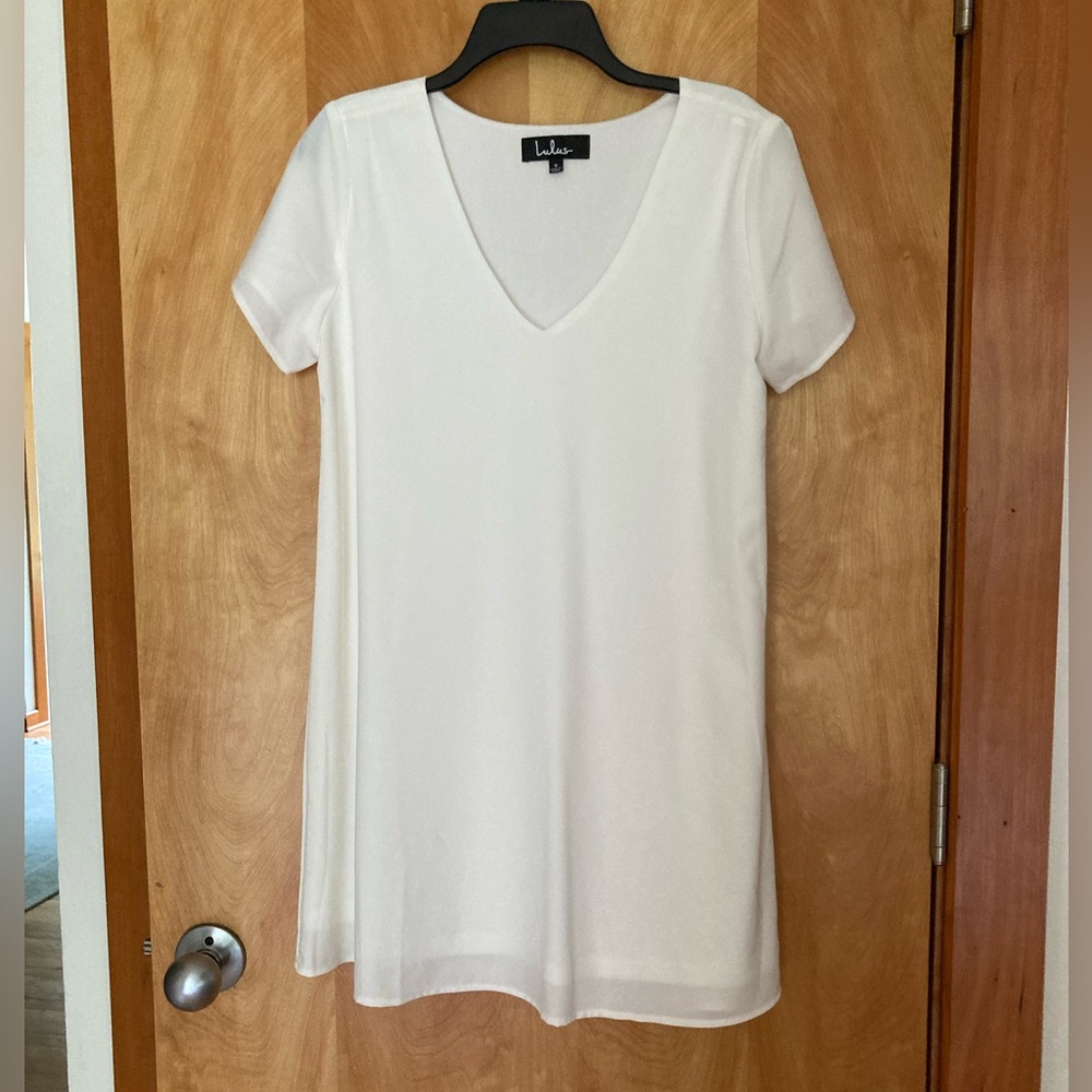 Lulus White mini dress